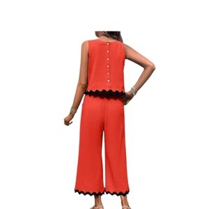 2 peice Tank & Wide Leg Set